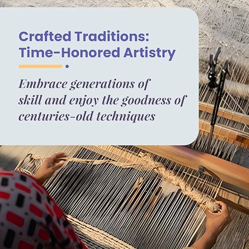 Miniatura 7 de Tapete de yute (4 x 6 pies)  Alfombra de yute natural tejida a mano  Alfombra rústica vintage trenzada reversible lavable  Alfombras de yute ideales