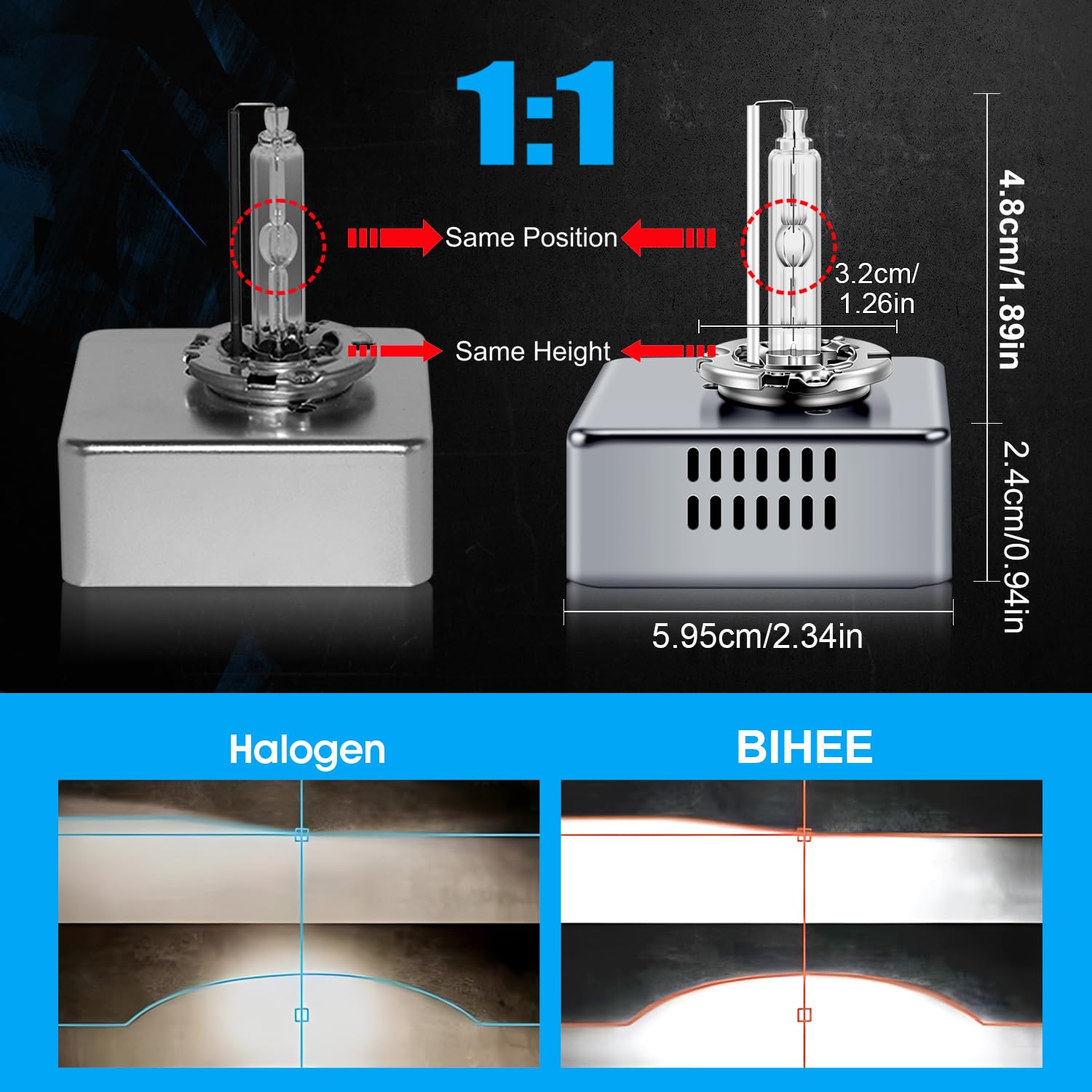 D5S żarówka ksenonowa, 25 W, 6000 K, diamentowa, białe światło, HID, metalowy stent, reflektor samochodowy, 2 sztuki