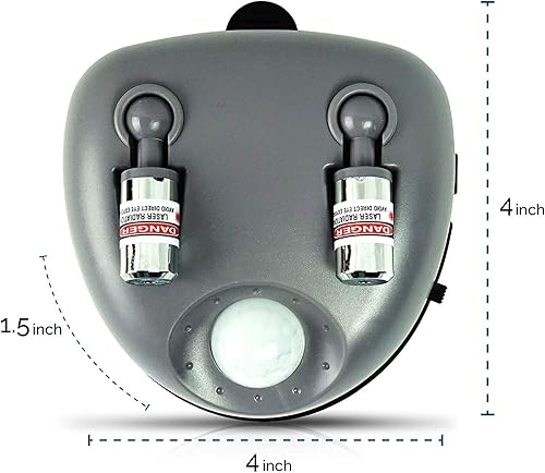 Miniatura 2 de Zone Tech - Guía láser dual de asistencia de estacionamiento para garaje, profesional de alta tecnología de 360 grados ajustable a ángulos más