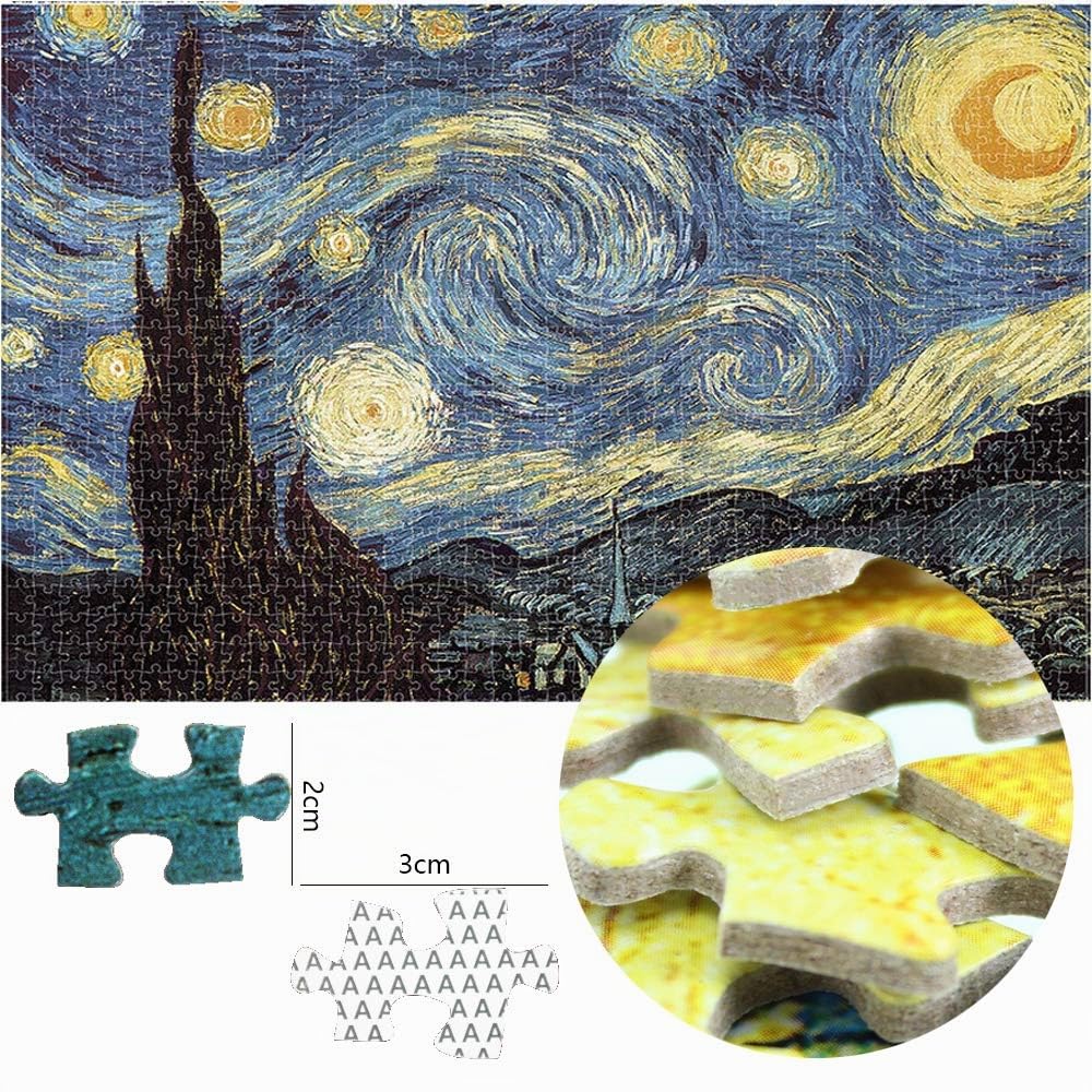 Puzzle da 2000 pezzi, 70 x 100 cm, spessore 2 mm, per adulti e bambini, 14 +