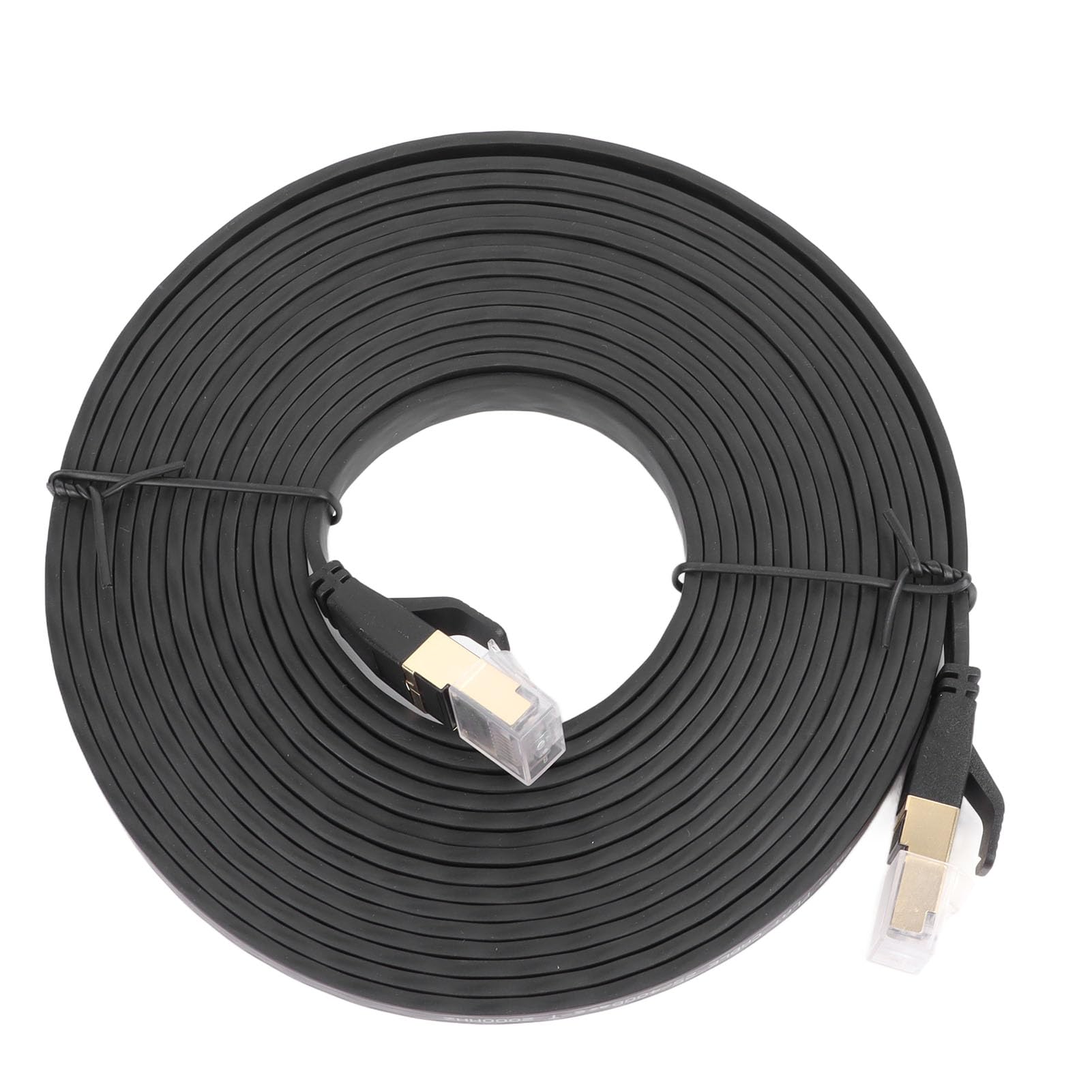 5m Cat 8 Ethernet Cable, 16.4ft 40Gbps Professional Internet Cord, RJ45 Crystal Head Category 8 Network Cable with Flat Design, Double for PC
