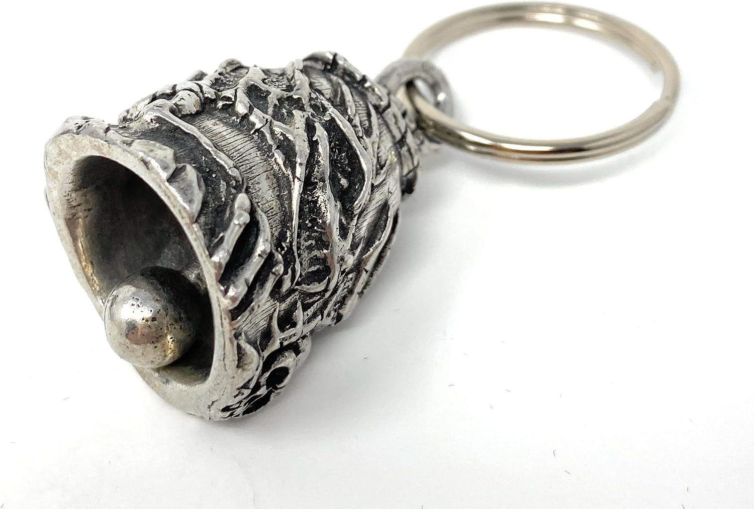 Bravo Bells Skull Dragon Bell - Biker Bell Accessory or Key Chain for Good Luck on the Road