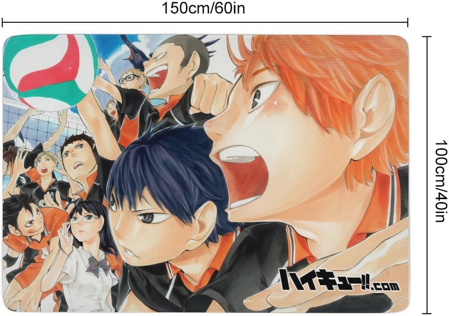 カーペット ハイキュー グッズ ラグマット ラグ 絨毯 大判 じゅうたん 洗える ふわふわ フロアマット リビングマット おしゃれ