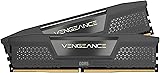 CORSAIR Vengeance DDR5 RAM 32Go (2x16Go) Jusqu'à 6400MHz CL32 AMD Expo Intel XMP Mémoire Informatique Compatible iCUE – Gris (CMK32GX5M2B6400Z32) - 1