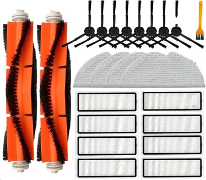 Compatible with D9 Bot L10 Pro Trouver LDS Finder Spare Parts Accessories Main Side Brush Mop FilterSet H