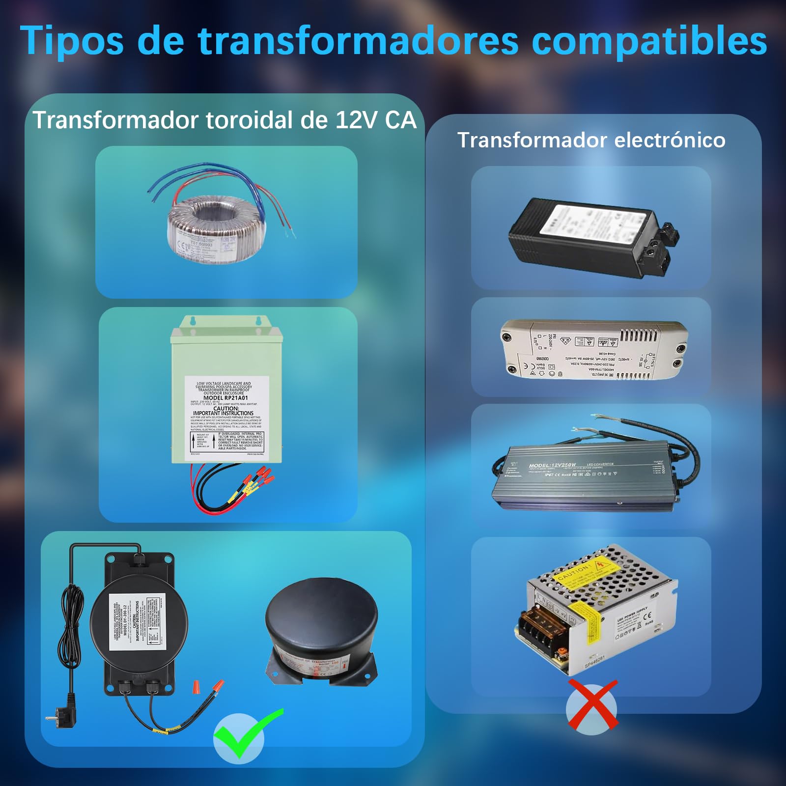 Iluminación LED para piscina RGB, 54W, PAR56, luces LED subacuáticas, flotante, sincronización externa, con mando a distancia, 12 V CA, IP68, resistente al agua