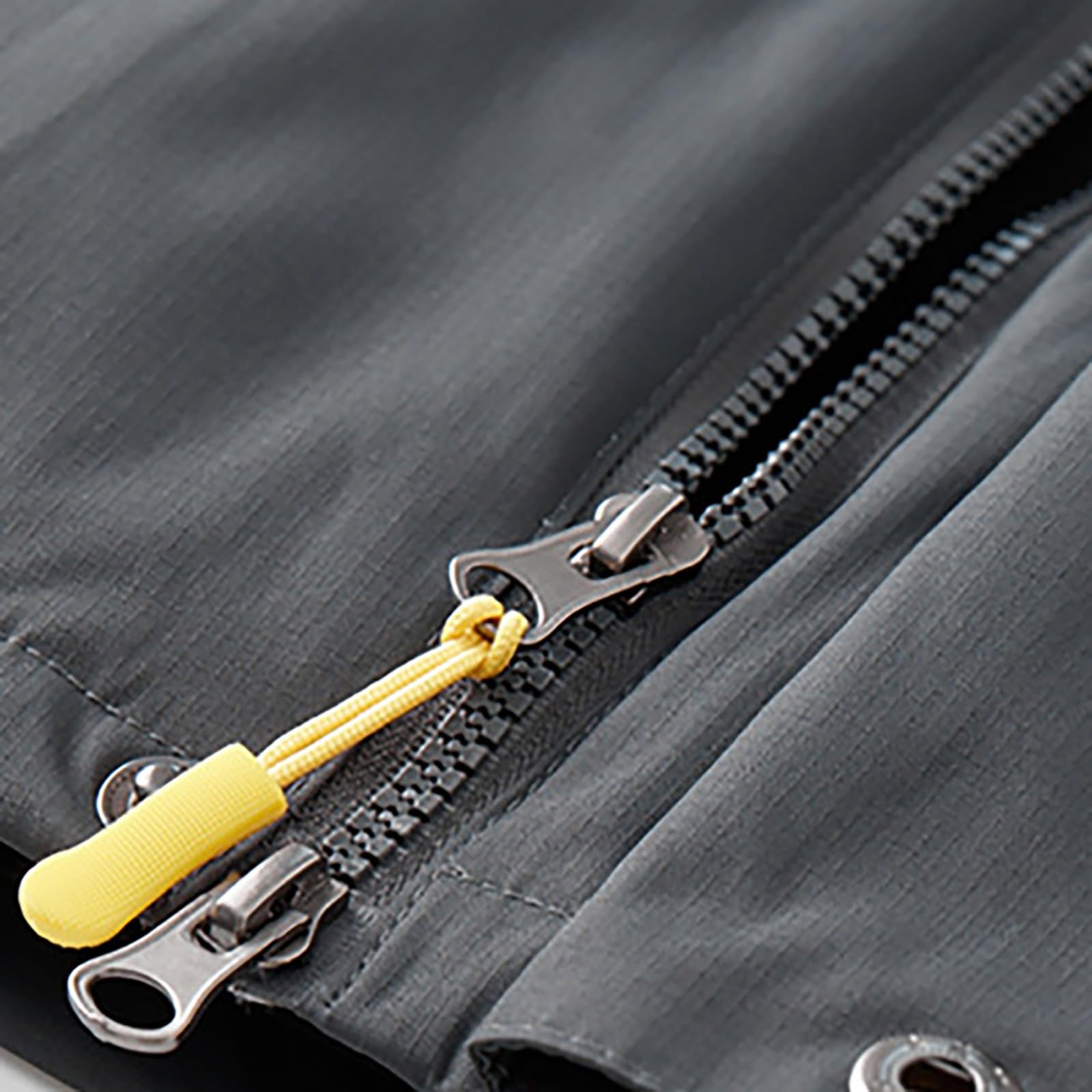 Herren 3-in-1 wasserdichte Jacke, Herbst/Winter, Ski-Wandern, winddichter Thermomantel mit abnehmbarem gefüttertem Fleece und Kapuze, warm, verstellbare Oberbekleidung