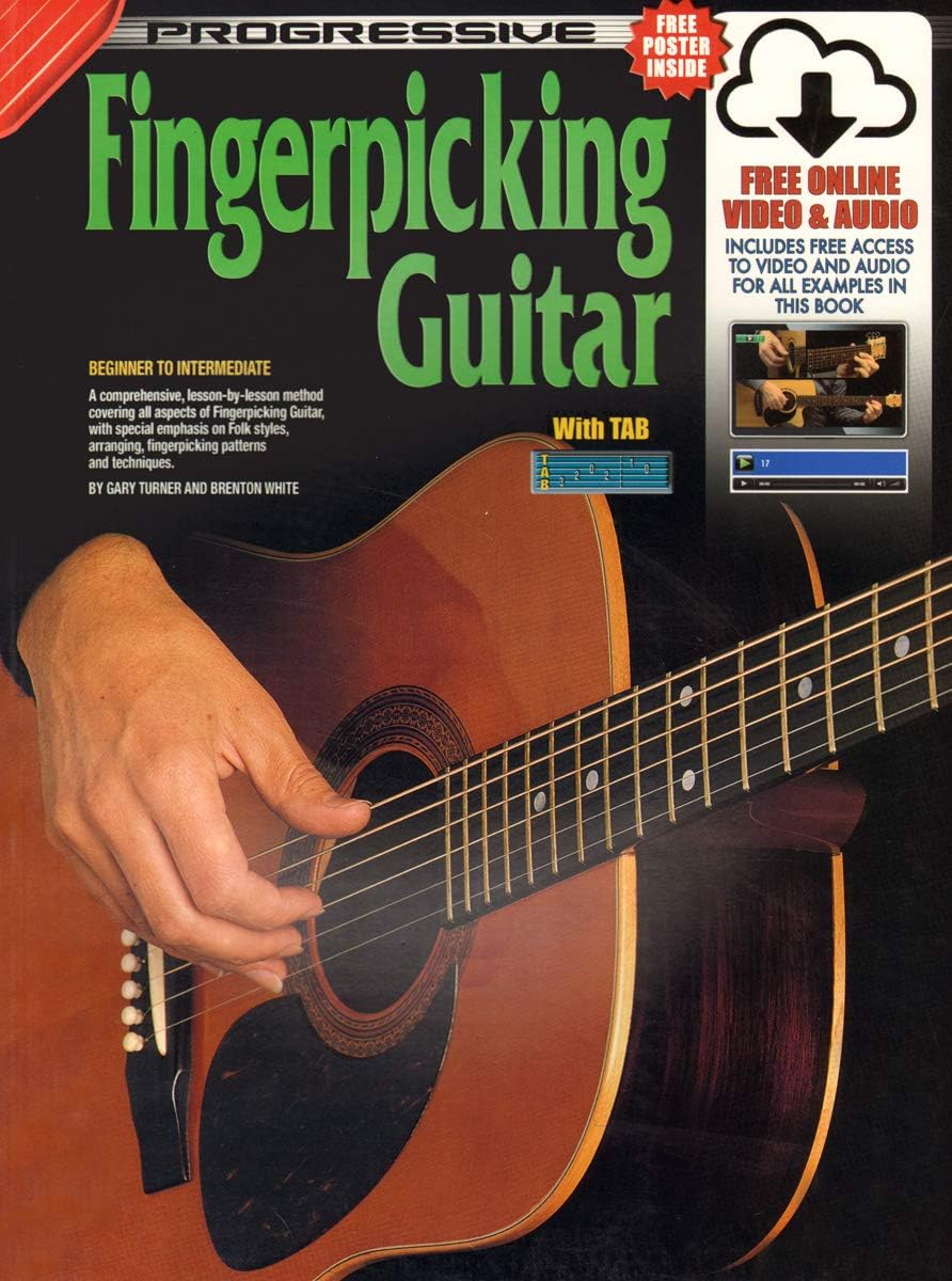 Progressive Fingerpicking Guitar (Book & CD): With Poster