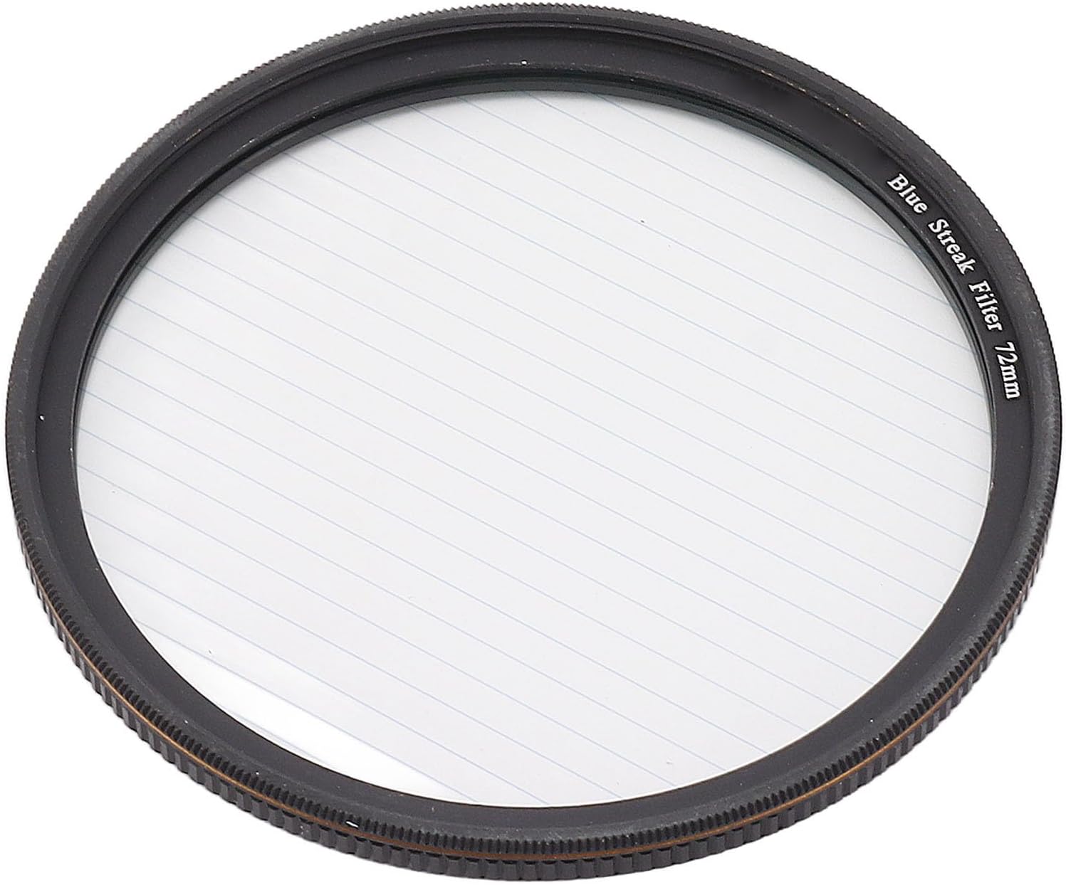 Blue Streak Special Effects Filter - Optical Glass Blue Streak Filter for Night Shooting with Captivating Streak Effects, Versatile Filter for Wide Applications (72mm)