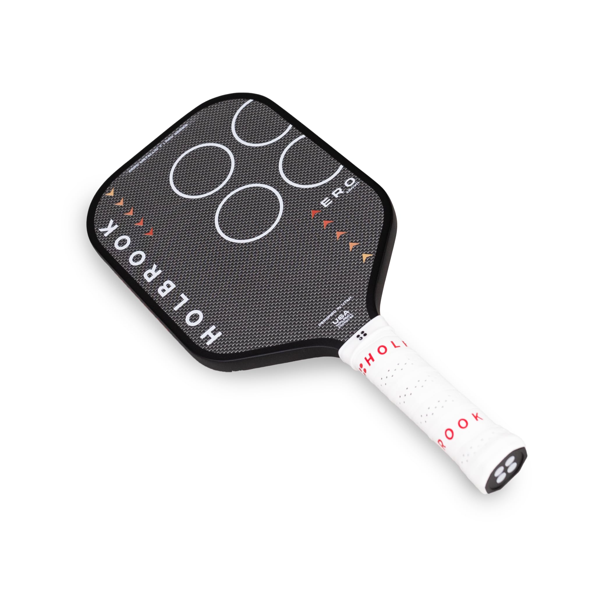 Holbrook Aero Series Edgeless Pickleball Paddle: USAPA Approved, Carbon Fiber Surface, Foam Polypropylene Core, Widened Sweet Spot, Controlled Touch
