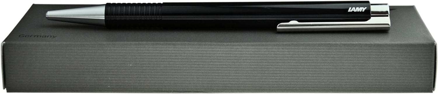 Lamy L204MPL-WT Ballpoint Pen, Oil-based, Logo Plus, White
