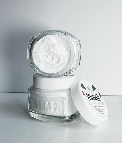 Miniatura 2 de Proraso Crema acondicionadora preafeitada para hombres, fórmula para piel sensible con avena y té verde, 3.6 onzas (paquete de 1)