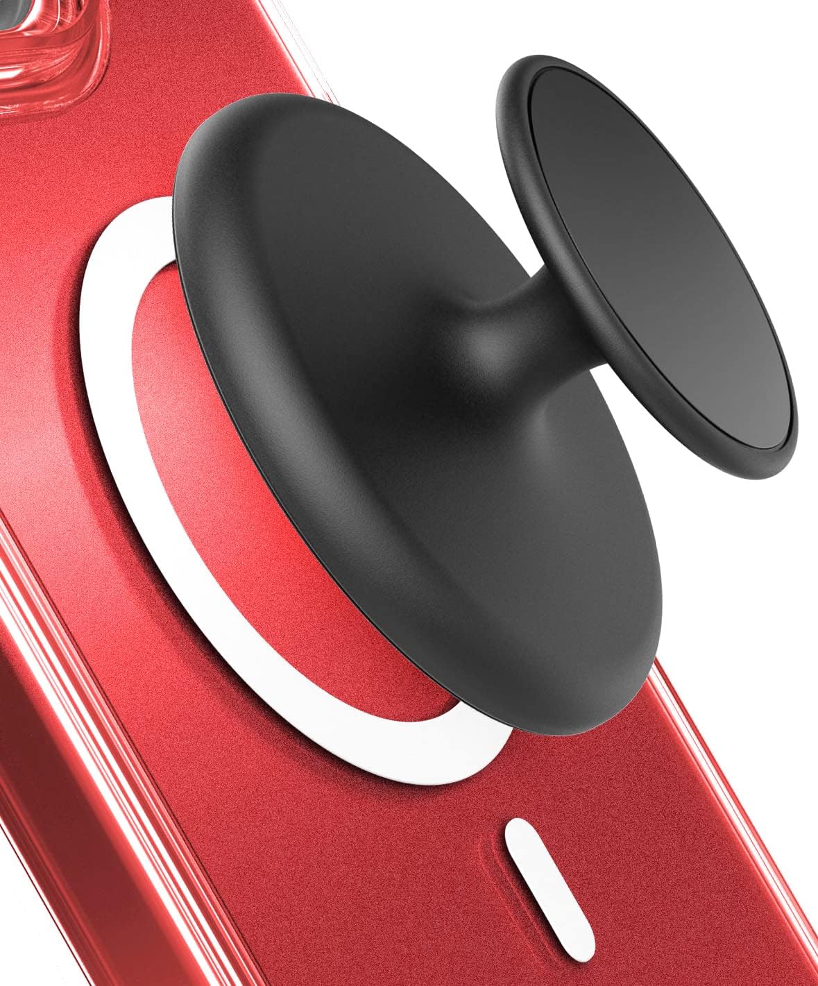 Encased Magnetic Phone Grip - Designed for MagSafe, iPhone 15 Pro Max and iPhone 14/13/12 Cases and Accessories (2-in-1 Holder + Kickstand)