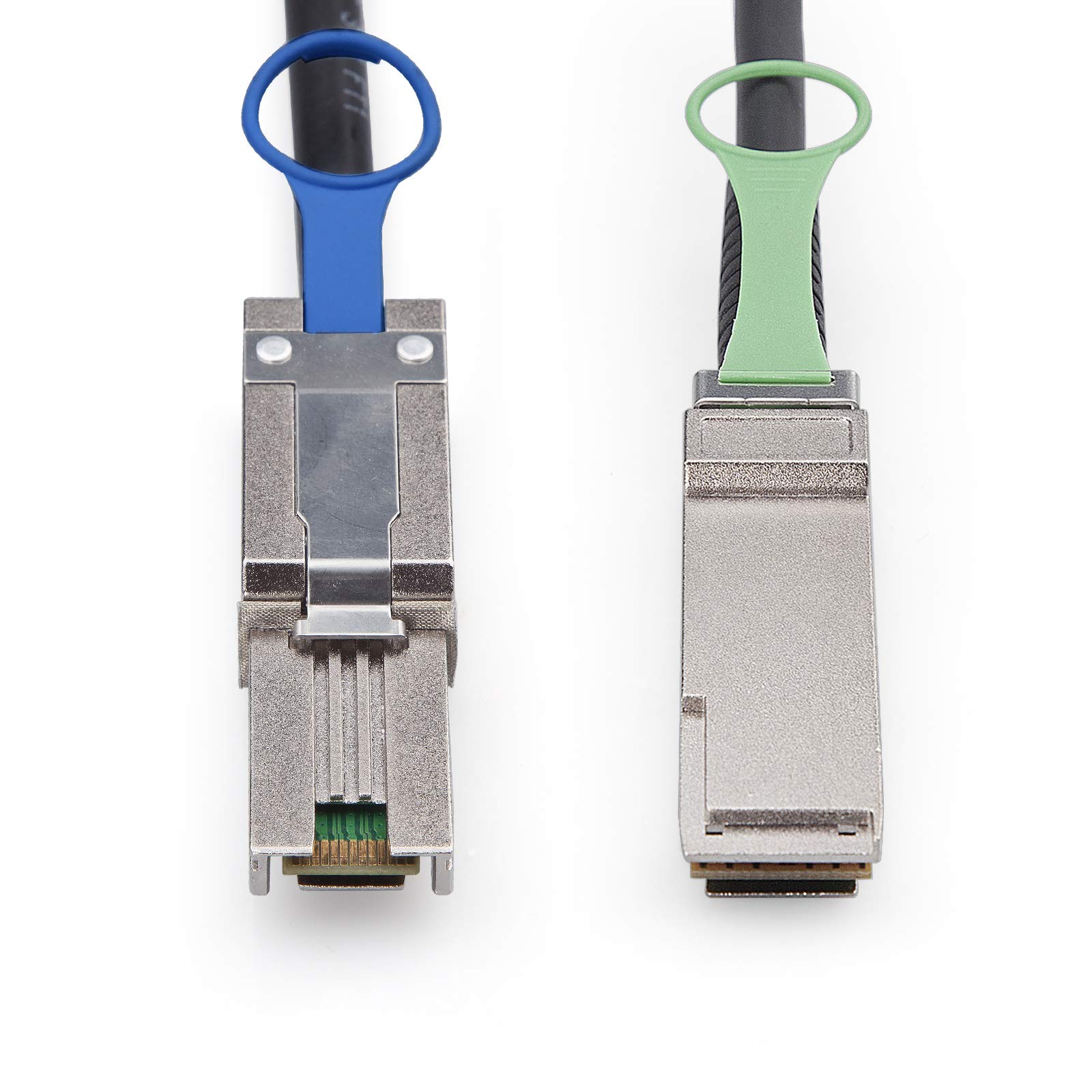 QSFP (SFF-8436) a MiniSAS (SFF-8088) Cable DDR, 1 metro 3.3 pies