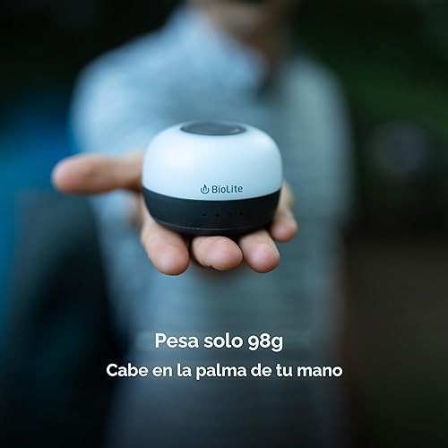 Miniatura 4 de BioLite Alpenglow Mini - Linterna recargable de 150 lúmenes, color verde azulado