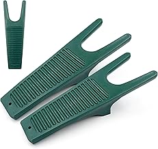 Lot de 2 extracteurs de bottes en caoutchouc durable et résistant aux intempéries avec racloir, idéal pour enlever les bottes en caoutchouc, les bottes d'équitation ou de marche, et les chaussures