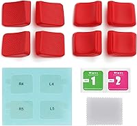 Vista 2 de PlayVital Mix Version - Juego de mejora de botón trasero para Steam Deck LCD, kit de protección de botón de mejora de agarre para Steam Deck OLED