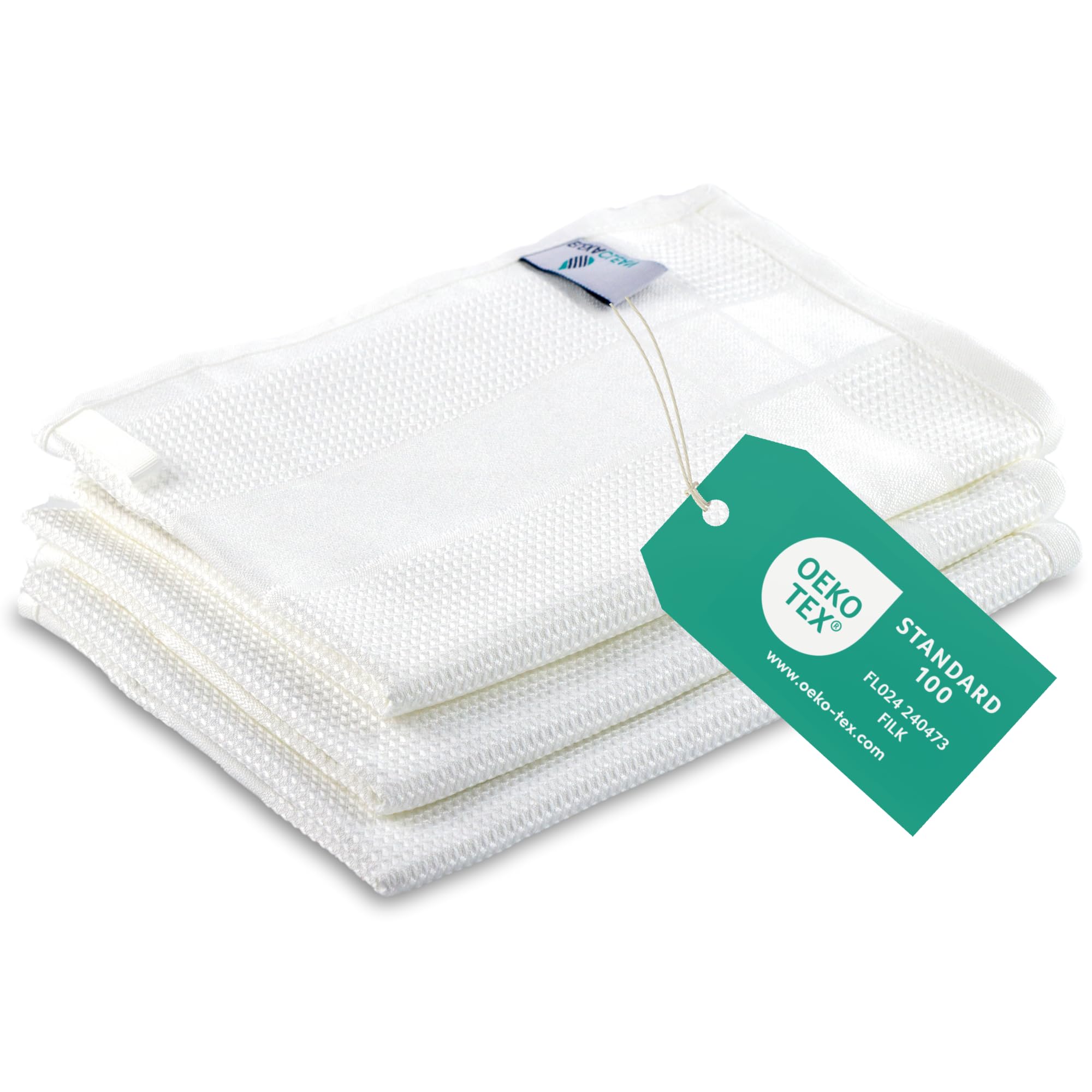 Torchons Microfibre ELEXACLEAN - Set De 3 Absorbants Et Lavables