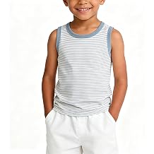 AMIYAN Toddler Tank Tops Boys Girls Sleeveless Shirts Cotton Soft Summer Tee for Kids 1-7 Years