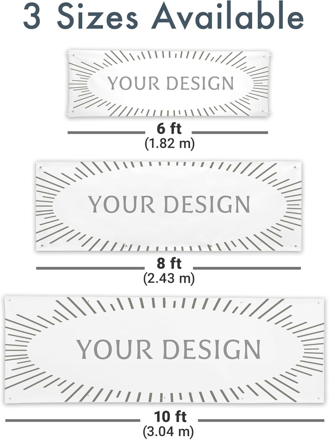 Let’s Make Memories Personalized Graduation Banner - Class of 2026 or Any Year - Graduation Party Decorations - Customized Photo Banner - Indoor/Outdoor Vinyl - Year of the Graduate - 10 ft.