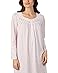 Eileen West Cotton Knit Long Sleeve Long Nightgown - #3 of 3