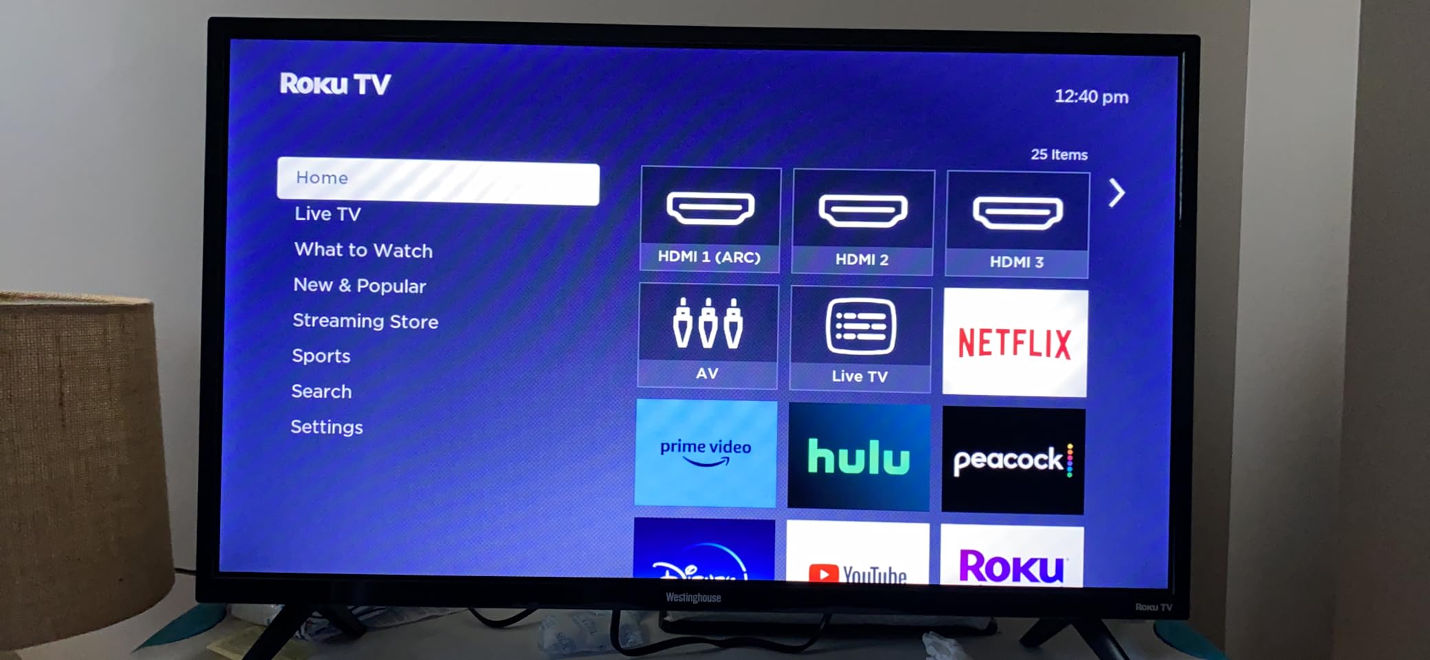 westinghouse roku tv under 200
