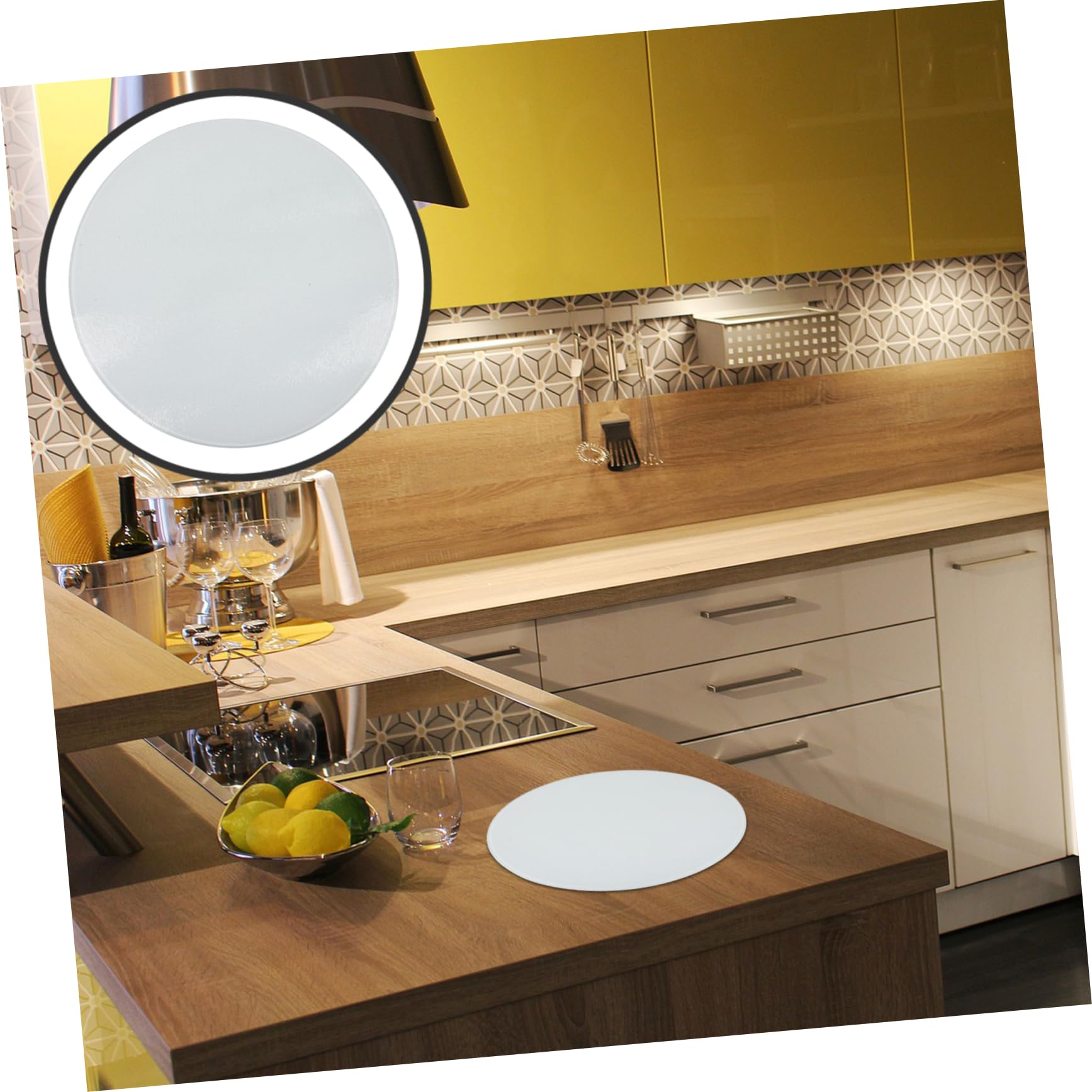 Tabla De Cortar para Cocina Tabla De Cortar De Cocina Fruta De Material De Inoxidable Utensilio para Uso Doméstico