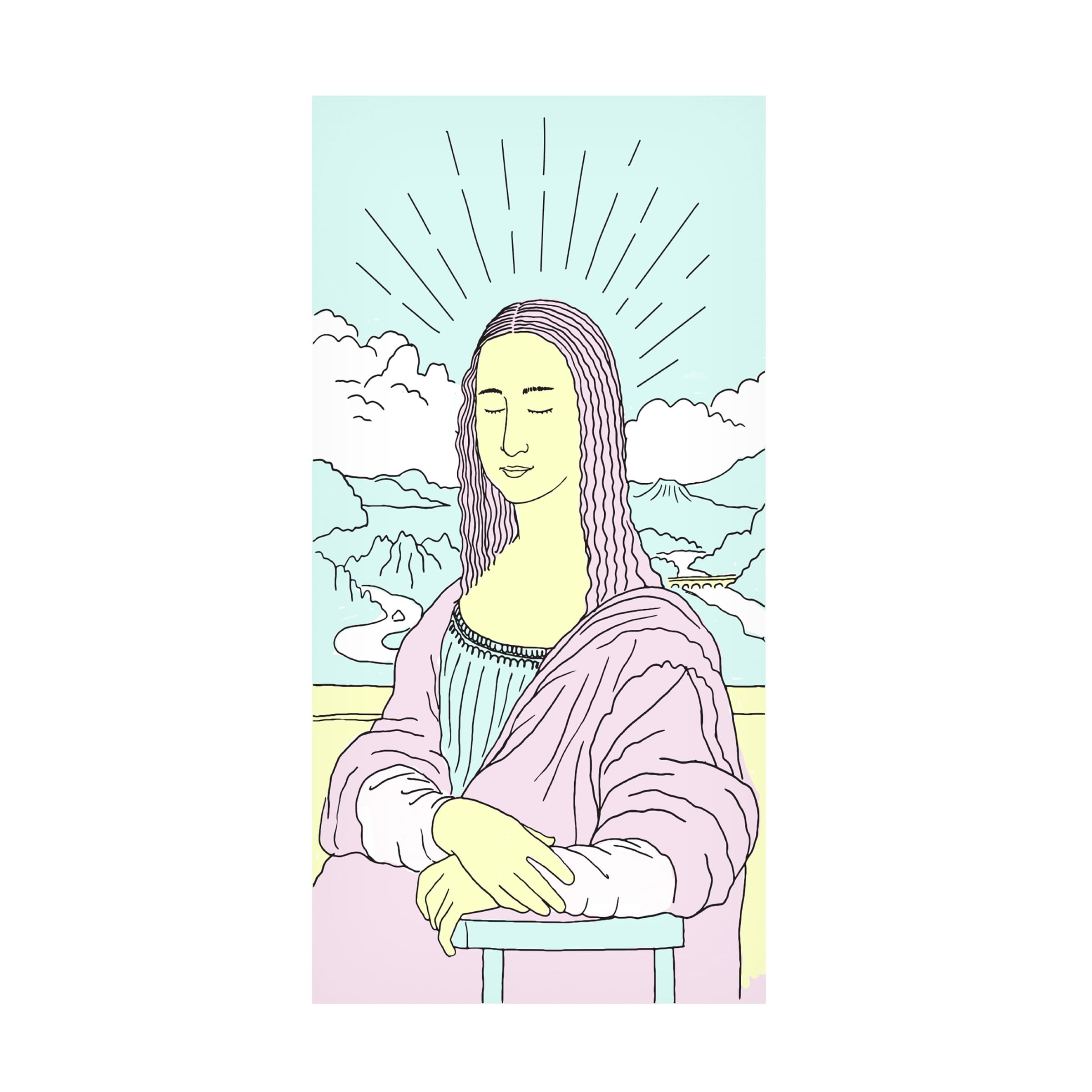 Robert Farkas 'Monalisa' Canvas Art