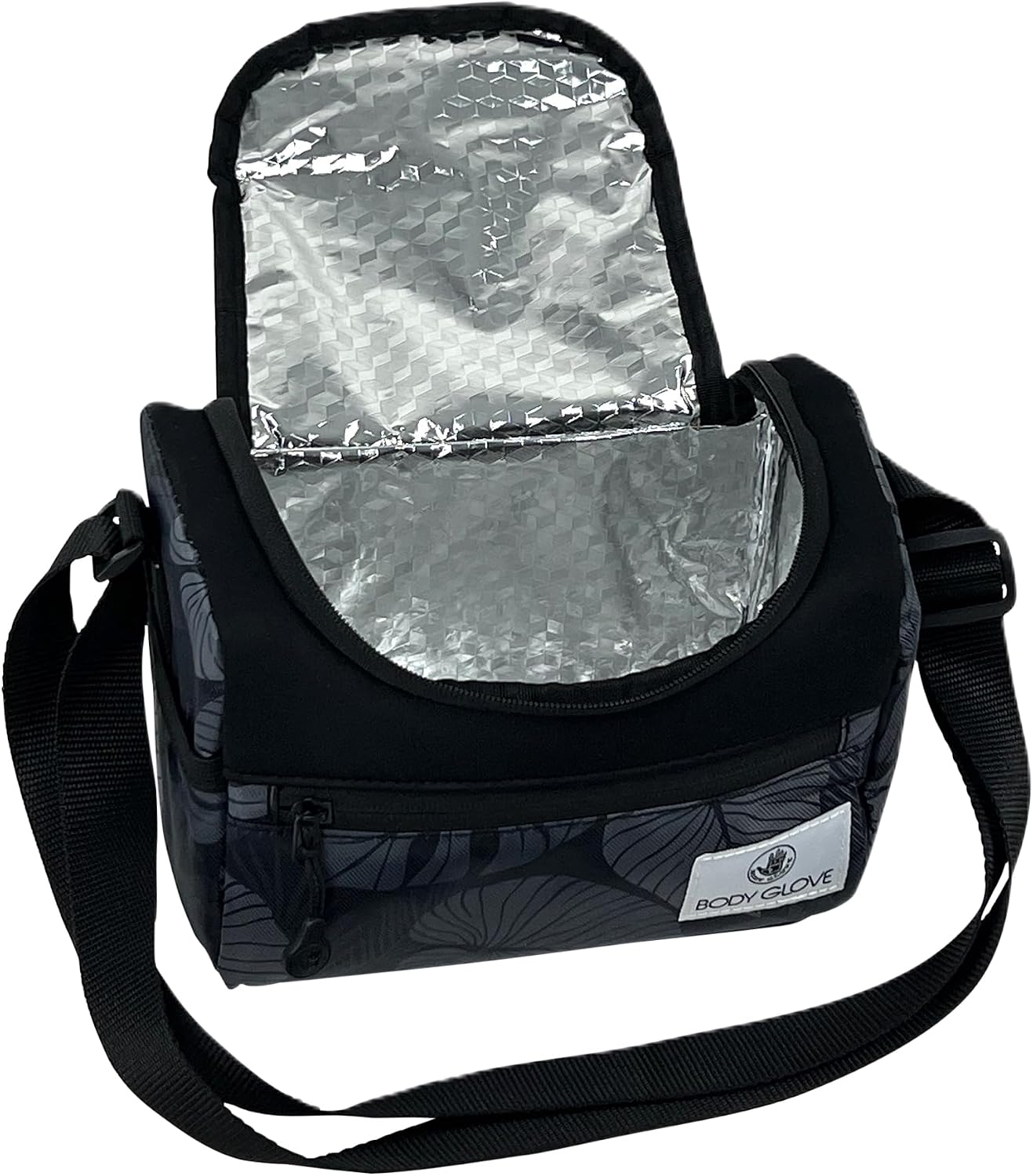Body Glove Zip Top Lunch Tote (Black)