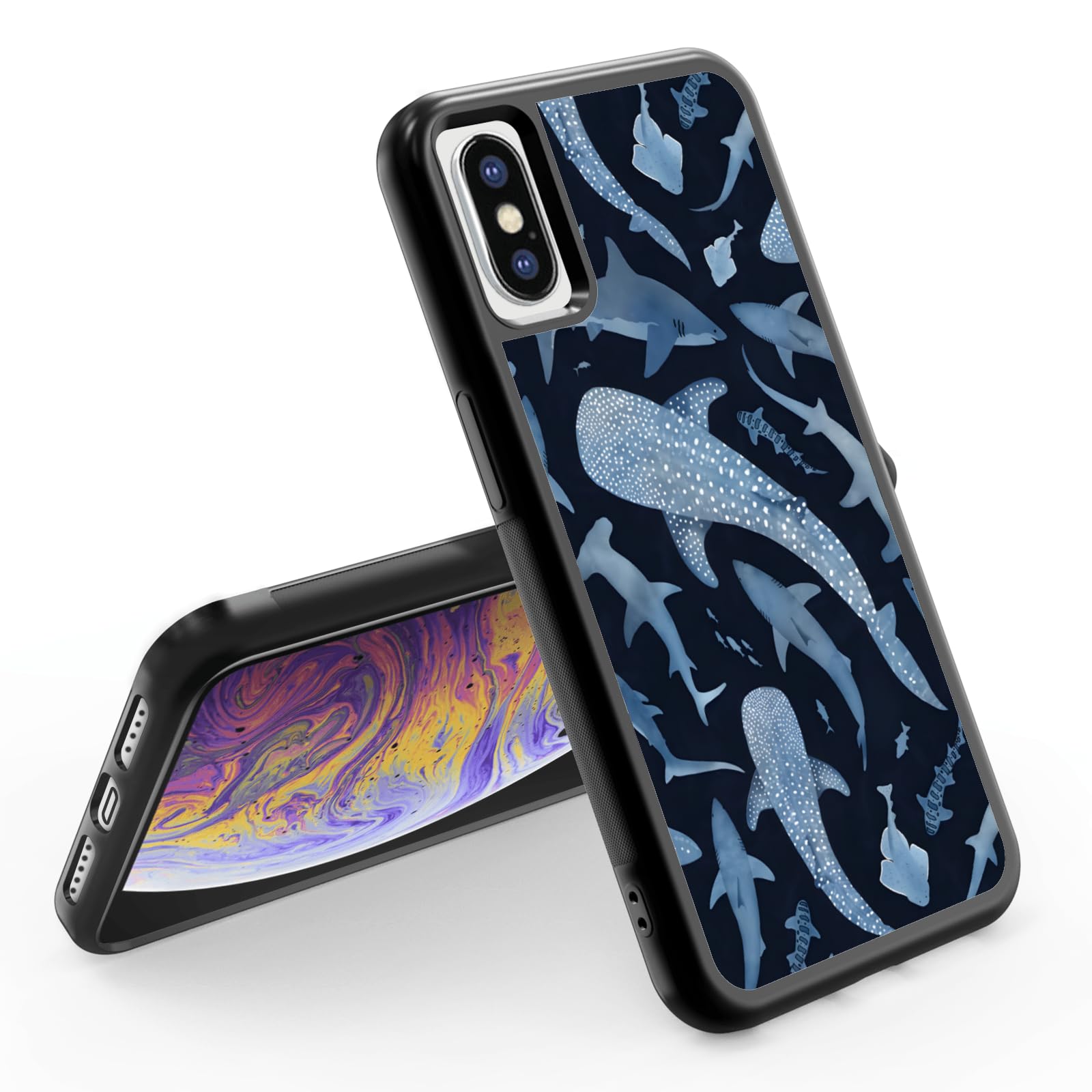 Axulimin Cute Gorgeous Coquette Collage Aesthetic Phone Case For IPhone 15 Case For Women Teen Girls (Blue