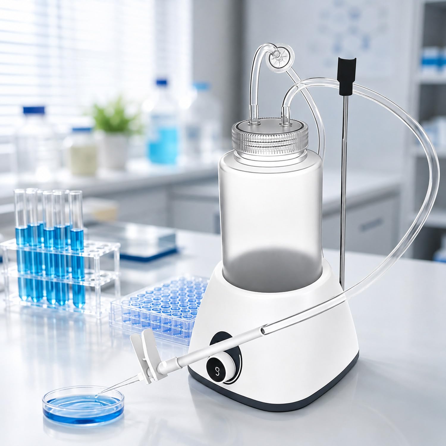 Miniaturowa pompa próżniowa do cieczy laboratoryjnych