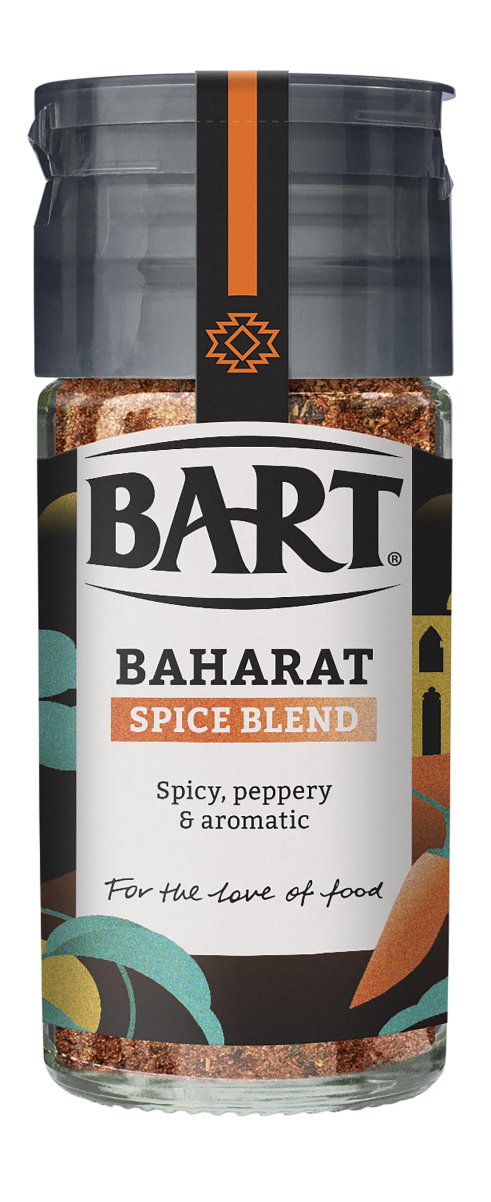 BART Baharat Spice Blend - Pack of 6 x 35g - Aromatic & Peppery, Ideal for Middle Eastern Inspired Cooking - Add to Lamb or Beef Mince