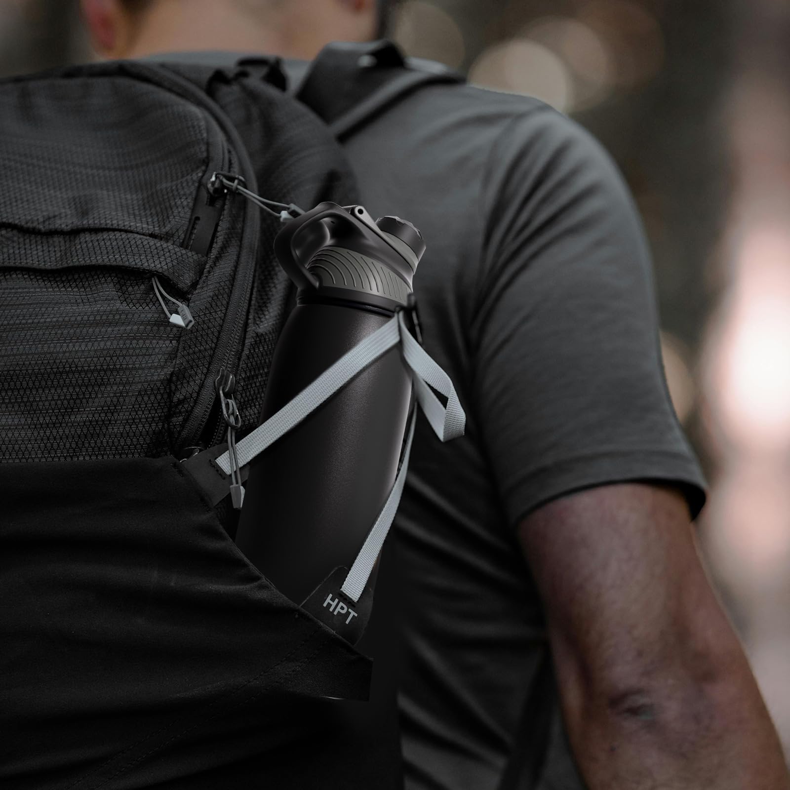 Fjbottle Botella Agua Acero Inoxidable con Tapa Magnética 1L, 800ml, 600ml, 400ml sin BPA Botella Termica para Niños, 1500ML Deportiva Termo — view 6