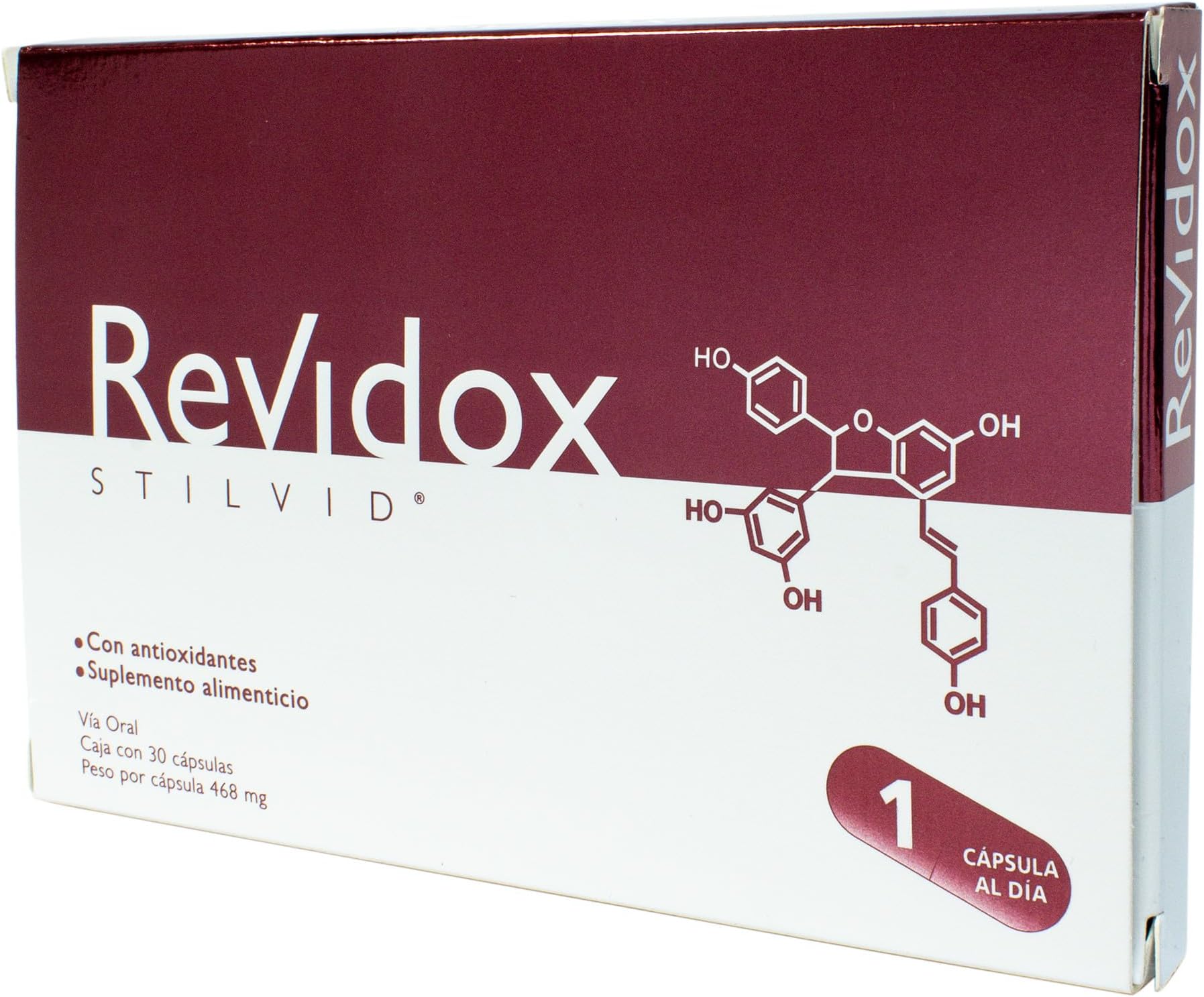 Revidox Stilvid 84% Resveratrol / 30 Capsules
