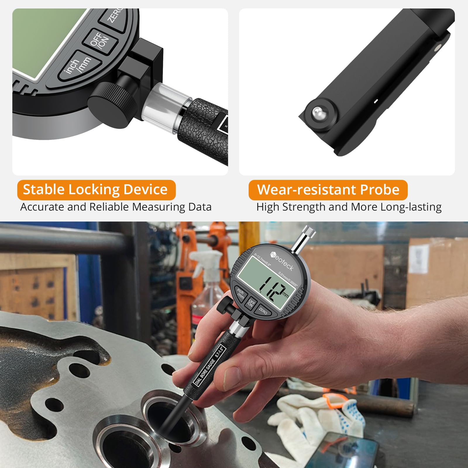 Digital Bore Gauge - Measure Cylinder Sizes -4 Digital Bore Gauge - Measure Cylinder Sizes -4