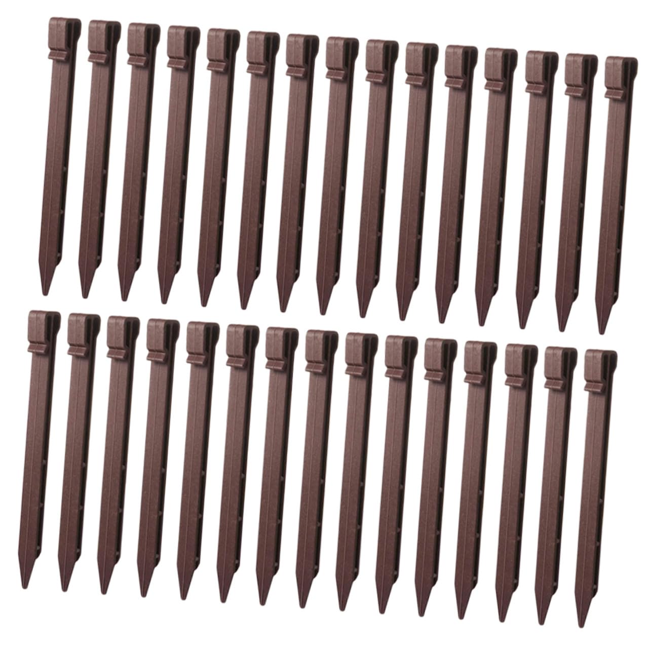Piquets de terre en plastique Homoyoyo pour stopper le soulèvement des tapis de sol de jardin