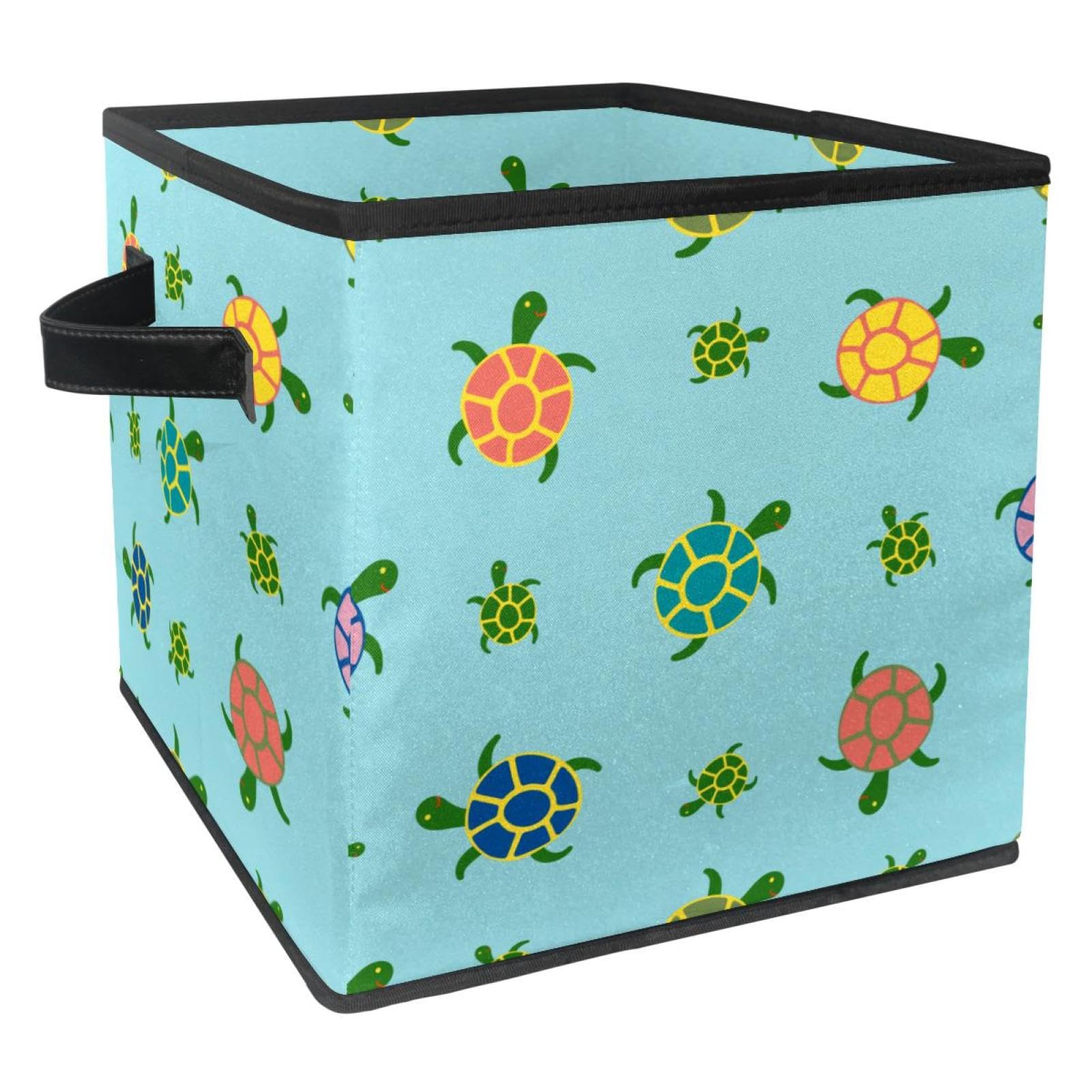 Boîte de rangement pliable tortue boîte en tissu pour chambre enfant
