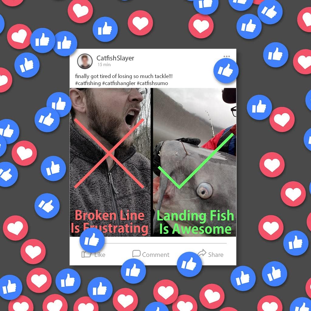 Catfish Sumo Egg Lead Sinker Weights with Line-Protecting Inserts to Guard Against Damage (1-8oz)