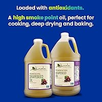 Vista 5 de Aceite de semilla de uva de Kevala, 1 galón, natural, exprimidor prensado