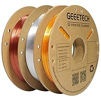 Vista 34 de Geeetech Filamento de ácido poliláctico para impresora 3D, de mármol, 1/16 pulgadas, 2.2 libras, precisión dimensional +/- 0.02 mm, color mármol