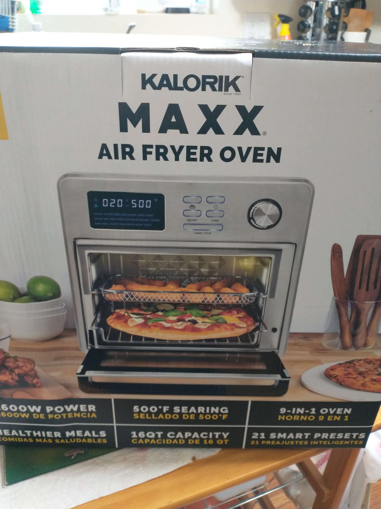 32/mo Finance Kalorik Air Fryer Toaster Oven, MAXX® AFO 47797 SS 16