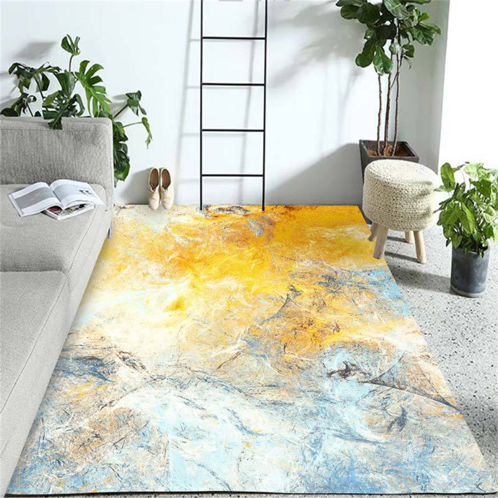 Moquette sol et balcon extérieur pour grand tapis de salon