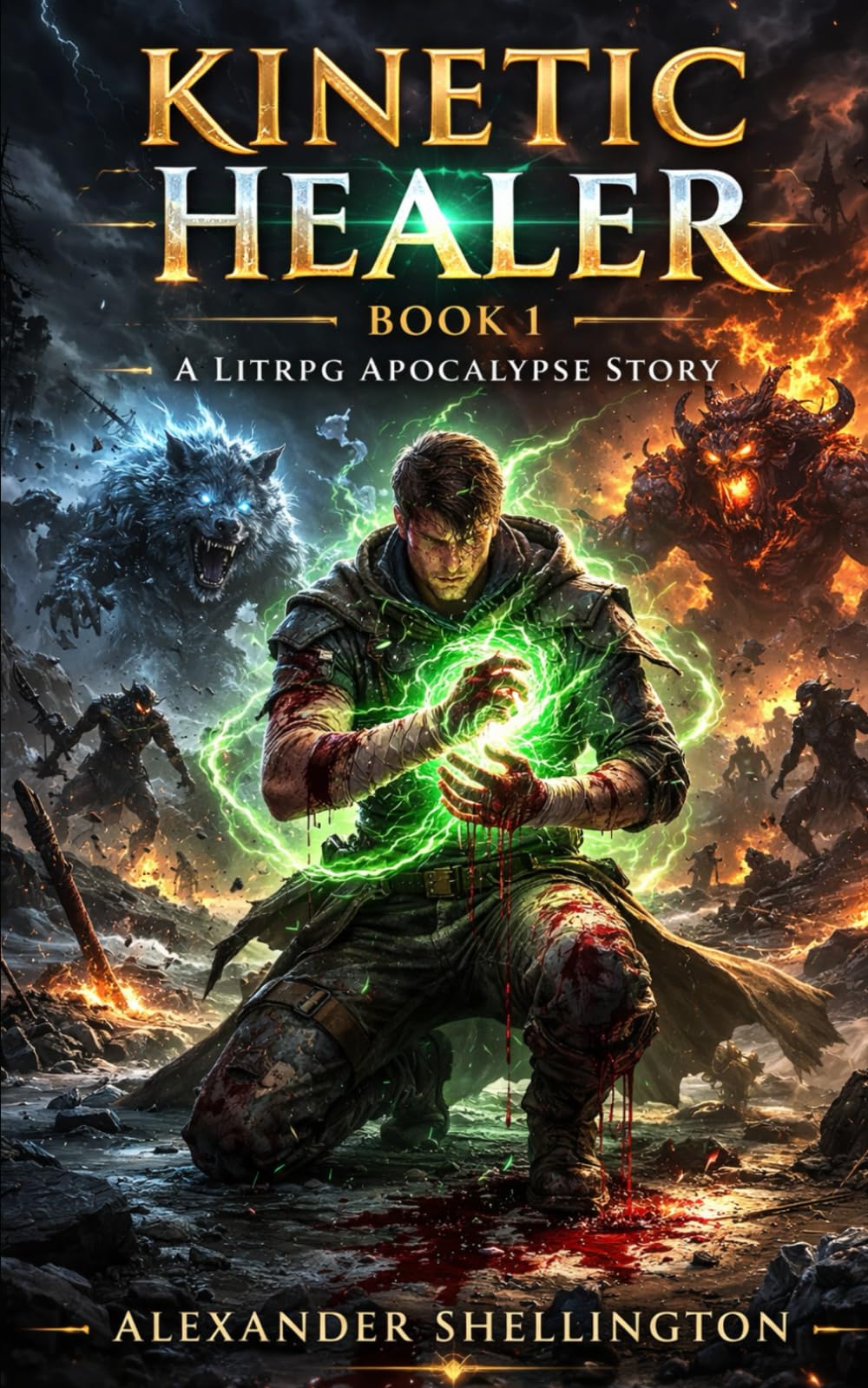 Kinetic Healer Book 1: A LitRPG Apocalypse Story