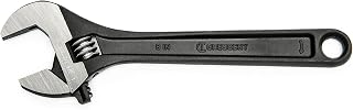 Crescent AT28VS 8-Inch Adjustable Wrench Black Oxide Finish - Hex Jaw Precision Grip for Secure Fastening