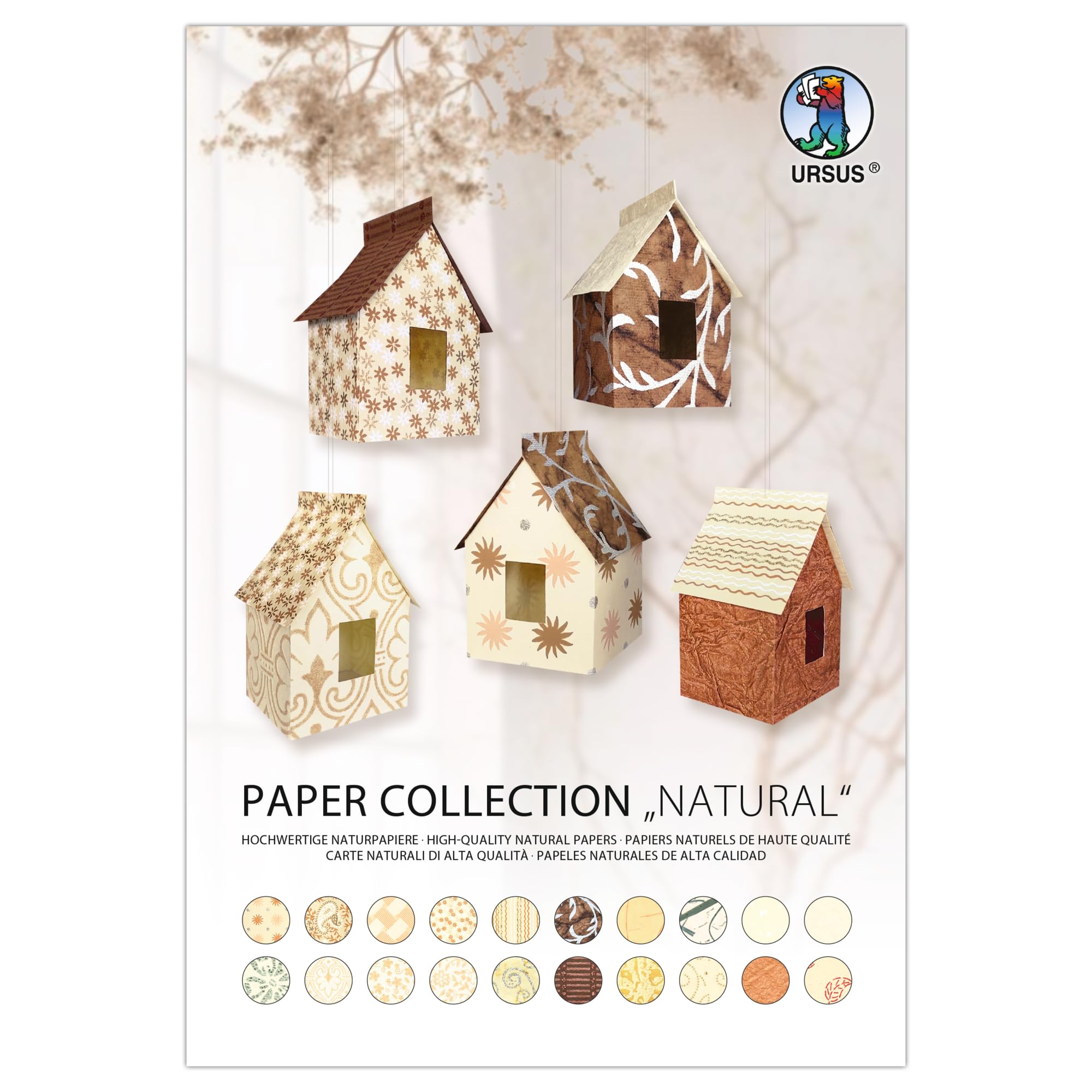 Ursus Paper Collection, Multicoloured, One Size