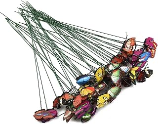 Butterfly Garden Stake 50Pcs Butterflys Stakes