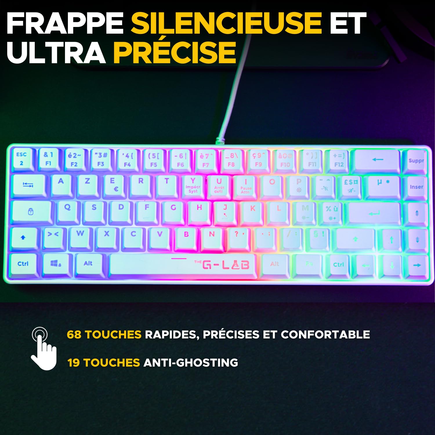 MediaRange Gaming bedrade optische gamingmuis met 6 knoppen en RGB
