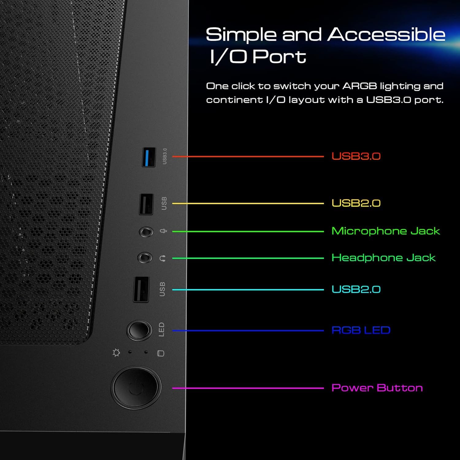 Amazon.com: Gaming Desktop Computer PC AMD RYZEN 7 Eight-Core 4.6 