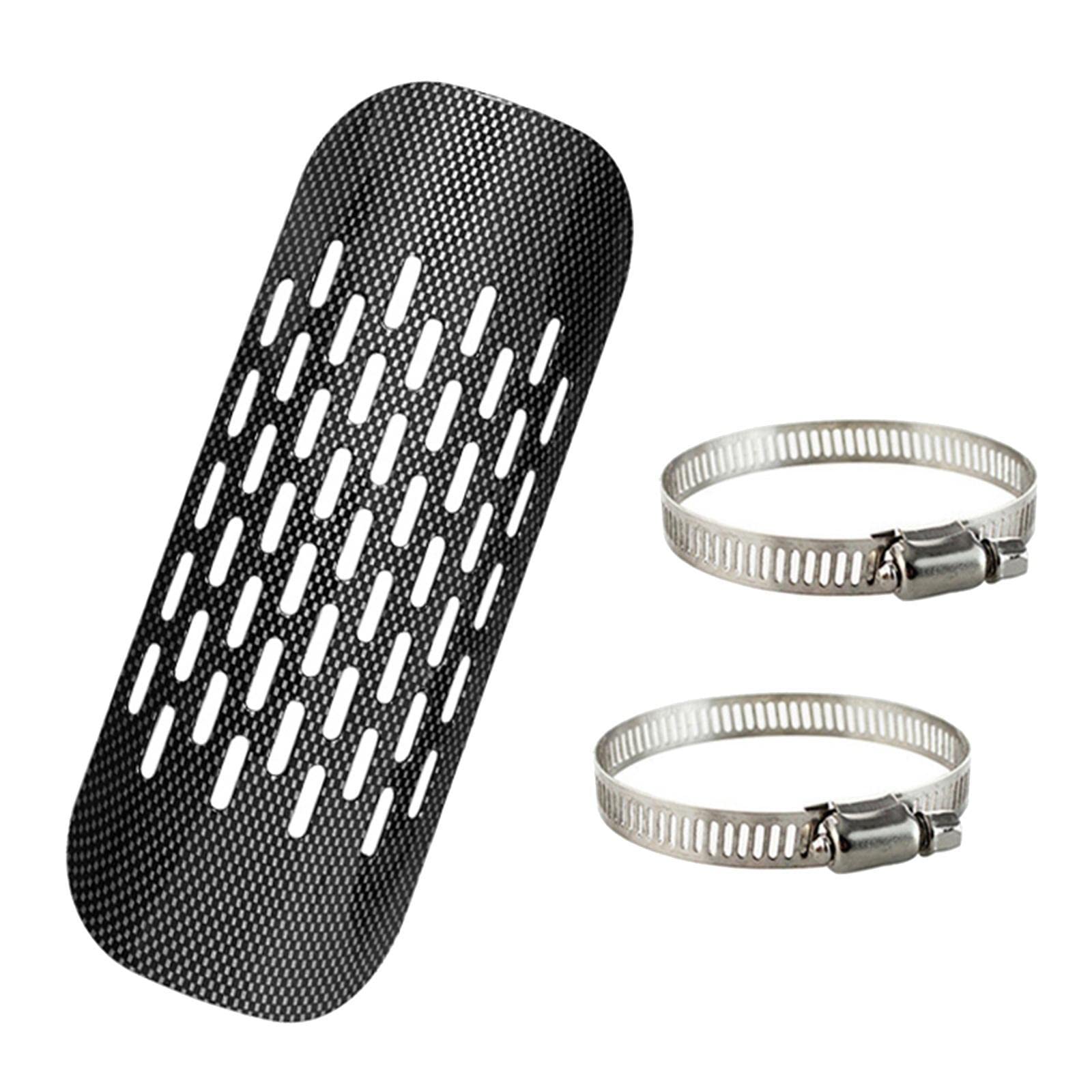 Exhaust Muffler Pipe Heat Shield Cover Guard Protector 2-7cm Clamp Ring|Sporting Goods | Cycling | Bicycle Components & Parts | Other Bike Components & Parts