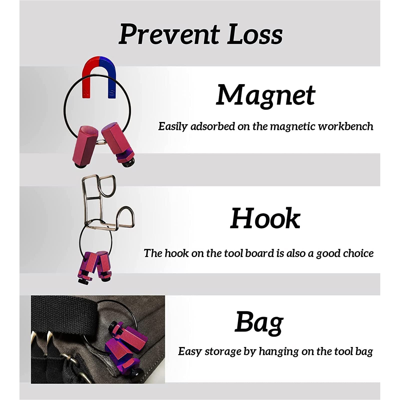 Lybunair Stair Gauges for Framing Square, Rafter, and Stair Layout with Repetitive Angle Marking (Red)